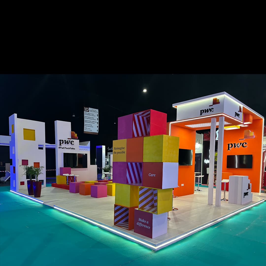 photo du stand PWC
