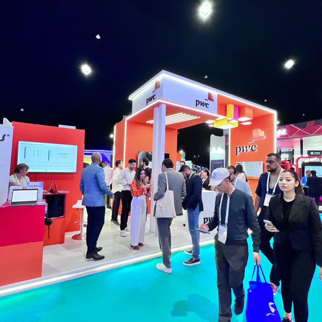 photo du stand PWC